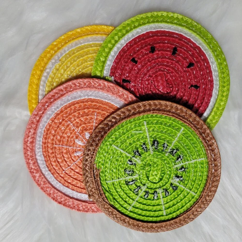 Celebrate Together Fruit Slice Coaster Set